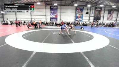 160 lbs Consi Of 32 #2 - Trevor Michael, AK vs Tristan Busch, TN