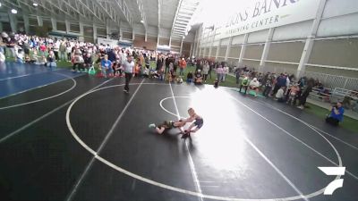 45 lbs Cons. Round 4 - Rustyn Ellsworth, Sublime Wrestling Academy vs Tommy Gunn, Bear Lake Wrestling Club