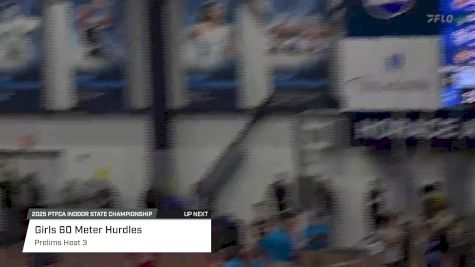 High School Girls' 60m Hurdles, Prelims 3