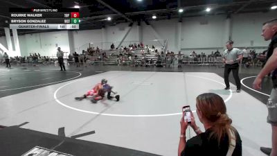 50 lbs Quarterfinal - Rourke Walker, Top Notch vs Bryson Gonzalez, Victory WC-Central WA