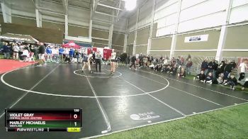 130 lbs Cons. Round 6 - Marley Michaelis, Westlake vs Violet Gray, Central Grand Junction