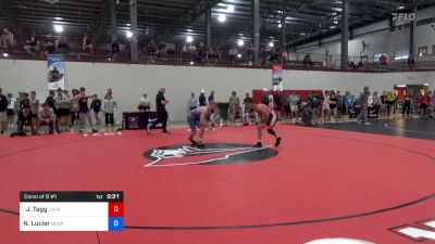 65 kg Consi Of 8 #1 - Julian Tagg, Jackrabbit Wrestling Club vs Nathan Lucier, Bearcat Wrestling Club