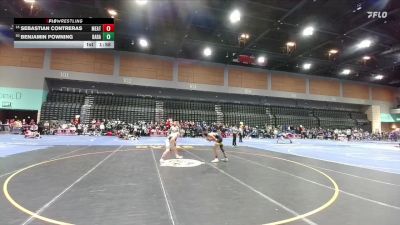 132 lbs Champ. Round 1 - Sebastian Contreras, Menlo-Atherton vs Benjamin Powning, Damonte Ranch