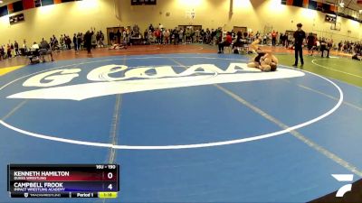 190 lbs Cons. Round 2 - Kenneth Hamilton, Dukes Wrestling vs Campbell Frook, Impact Wrestling Academy