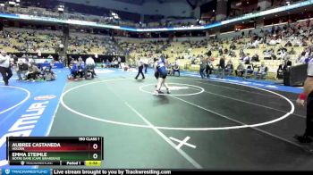 190 Class 1 lbs Cons. Round 3 - Aubree Castaneda, Holden vs Emma Steimle, Notre Dame (Cape Girardeau)