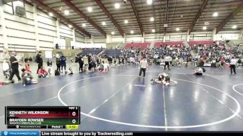 58 lbs Champ. Round 2 - Kenneth Wilkinson, JWC vs Brayden Rowser, Wasatch Wrestling Club