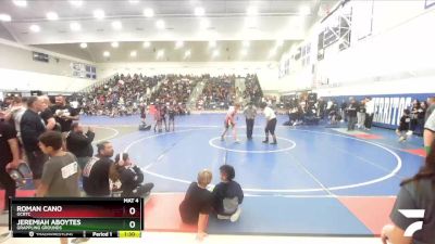 187 lbs Round 2 - Jeremiah Aboytes, Grappling Grounds vs Roman Cano, Ocrtc