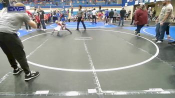 70 lbs Consolation - Jake Potts, Wagoner Takedown Club vs Luke Brant, Caney Valley Wrestling