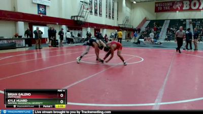 157 lbs Quarterfinal - Brian Galeno, Unattached vs Kyle Huard, Western Washington University