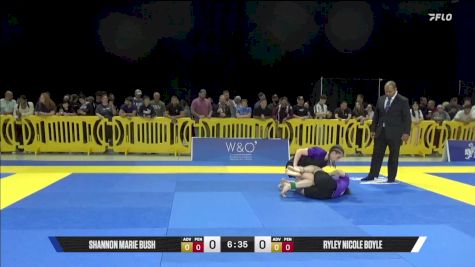 Ryley Nicole Boyle vs Shannon Marie Bush 2025 Pan IBJJF Jiu-Jitsu No-Gi Championship