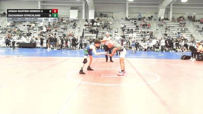 113 lbs Round Of 32 - Josiah Martins-Semedo A, RI vs Zachariah Strickland, VA