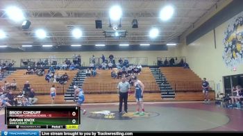 175 lbs Round 1 (16 Team) - Brody Conduff, Fellowship Christian School vs Davian Knox, Banks County
