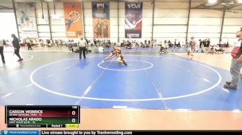 130 lbs Rd# 3 12:00pm Friday - Nicholas Arado, East Coast Elite vs Carson Worrick, NCWAY National Team