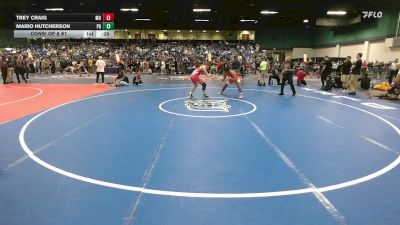 190 lbs Consi Of 8 #1 - Trey Craig, MO vs Mario Hutcherson, PA