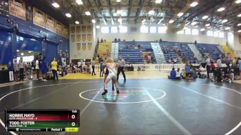 120 lbs Round 4 (8 Team) - Todd Foster, Black Hive vs Norris Mayo, Elite Athletic Club