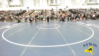 50 lbs Champ. Round 2 - Eli Fasulo, Brawler Elite vs Jackson Heberlein, Akron Wrestling Club