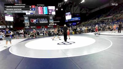 113 lbs Champ. Rd Of 32 - Griffin Sensintaffar, OK vs Brand'n Edstrom, ID