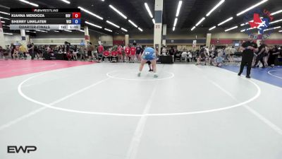 235 lbs Quarterfinal - Kiahna Mendoza, RGV Warrior Wrestling Club vs Sherry Linklater, Vici Wrestling Club
