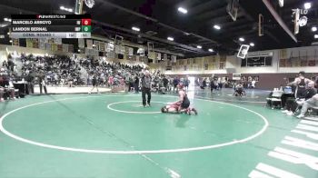 132 lbs Cons. Round 1 - Landon Bernal, Imperial vs Marcelo Arroyo, Ironwood