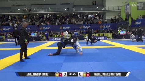 Gabriel Tavares Mantovani vs Adriel Oliveira Ramos 2025 European Jiu-Jitsu IBJJF Championship