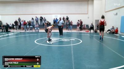 150 lbs Cons. Round 4 - Daxton Field, Union vs Benjamin Wright, Alta