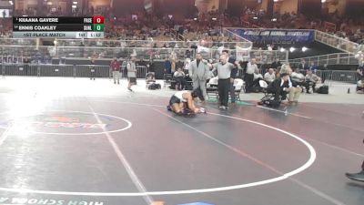 140 lbs 1st Place Match - Kiiaana Gavere, Pace vs ENNIS COAKLEY, Sunlake