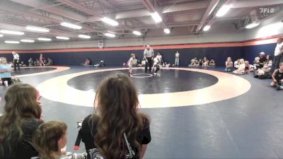 40-44 lbs Round 1 - Raylan Cypers, Stallions Wrestling Club vs Karson Schaugaard, Aviator Wrestling Academy