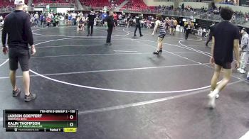 150 lbs Cons. Round 5 - Jaxson Goepfert, Nebraska Boyz vs Kalin Thompson, Norfolk Jr Wrestling Club