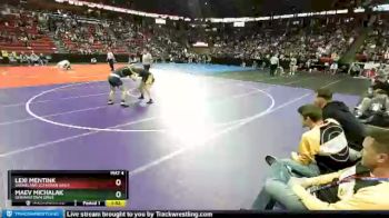 Girls 152 lbs Champ. Round 1 - Lexi Mentink, Shoreland Lutheran Girls vs Maev Michalak, Germantown Girls