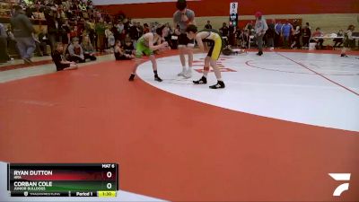 68-72 lbs Round 1 - Corban Cole, Junior Bulldogs vs Ryan Dutton, HRA