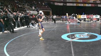 4A 132 lbs Cons. Round 2 - Nick Goen, Tucumcari vs Marley Begay, Del Norte