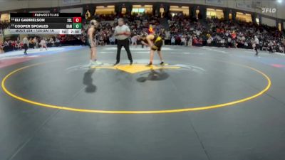 120-2A/1A Quarterfinal - Cooper Spoales, Damascus vs Eli Gabrielson, South Carroll