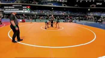 6A 132 lbs Cons. Round 2 - Jaylah Davenport, Arlington Lamar vs Giada Muller, Katy Paetow