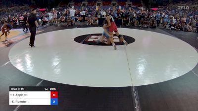 105 lbs Cons 16 #2 - Isabelle Apple, MO vs Erin Rizzuto, FL