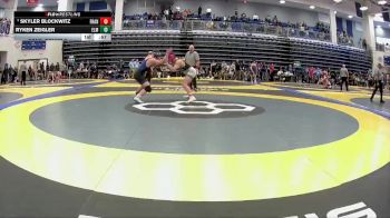 157 lbs Cons. Round 5 - Ryken Zeigler, Elmwood vs Skyler Blockwitz, Franklin