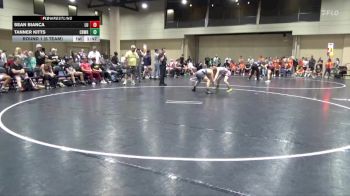 120 lbs Round 1 (6 Team) - Sean Bianca, Level Up vs Tanner Kitts, Crossroads Wrestling