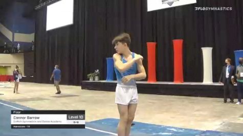 Connor Barrow - Floor, EnRich Gymnastics and Dance Academy - 2021 USA Gymnastics Development Program National Championships