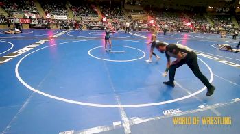 82 lbs Quarterfinal - Mackenzie Harris, Texas Elite vs Zemirah Witt, Abilene Kids