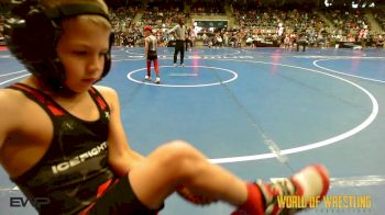 52 lbs Consi Of 16 #1 - Damion McGehee, ICEFIGHTER U vs Roman Walle, Walle Boys