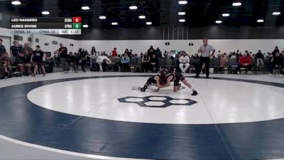 55 lbs Quarterfinals (8 Team) - Leo Navarro, DC Wrestling Academy vs James Irvine, CP Wrestling Academy