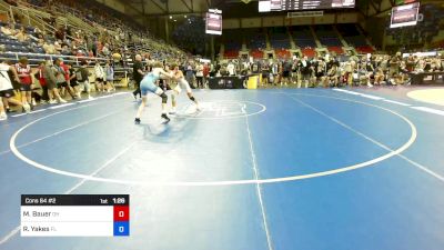 120 lbs Cons 64 #2 - Mason Bauer, OH vs Reid Yakes, FL