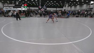144 lbs Cons. Sub-rd Of 16 - JACOB VANDERIET, Team Missouri Select vs Michael Klein, Brother Melchior Wrestling Club