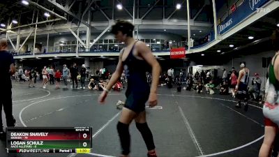 210 lbs Round 4 (8 Team) - Deakon Snavely, Kraken vs Logan Schulz, AACO Allstars