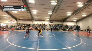 215 lbs Champ. Round 2 - Cristian Monge, Campbell County vs Daniel Bennett, Torrington