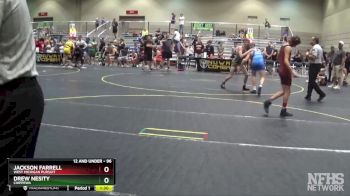 96 lbs Cons. Semi - Drew Nesity, Chippewa vs Jackson Farrell, West Michigan Pursuit