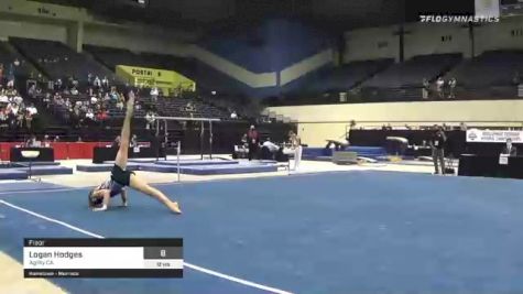 Logan Hodges - Floor, Agility CA - 2021 USA Gymnastics Development Program National Championships