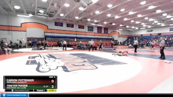 165 lbs Champ. Round 1 - Carson Pottenger, Heidelberg University vs Tristan Massie, Wisconsin-Eau Claire