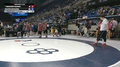 113 lbs Champ. Rd Of 128 - Benjamin Marino, New York vs Dalton McDaniel, Missouri