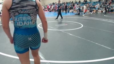 125 lbs Champ. Round 3 - Caddy Tverdy, Jimenez Trained Academy vs Olivia Gutierrez, Fighting Squirrels Wrestling Club