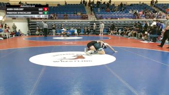 138 lbs Round 4: Semis & 3rd Wb - Aden Ogelsby, Dawson County vs Preston Strickland, Troup